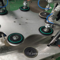 macchina a dischi lamellari per la produzione di ruote lamellari